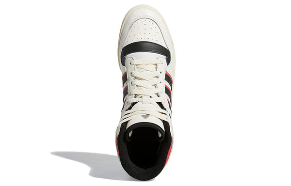 [GV6672] MENS ADIDAS ORIGINALS EL DORADO OFF WHITE SCARLET