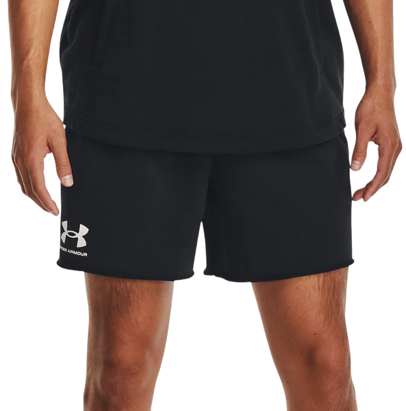 [1382427-001] MENS UNDER ARMOUR RIVAL TERRY 6IN SHORTS