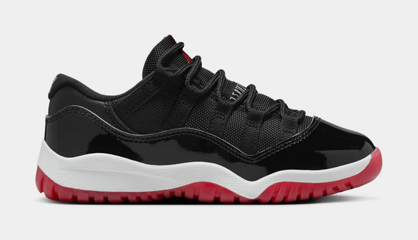[FV5116-006] PRESCHOOL AIR JORDAN RETRO 11 LOW 'BRED (2025) (PRESCHOOL PS)