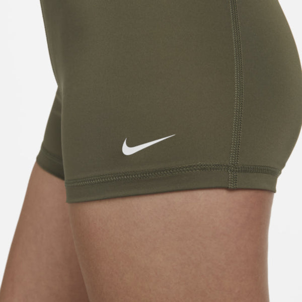 [CZ9857-233] WOMENS NIKE PRO MID RISE TIGHT FIT 3" TRAINING SHORTS