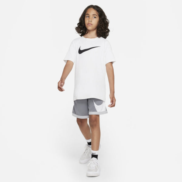 [DM8186-084] YOUTH NIKE DRI-FIT STANDARD-FIT COLORBLOCKED BASKETBALL SHORTS