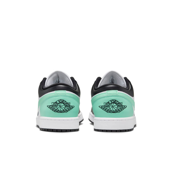 [553558-131] Mens Air Jordan RETRO 1 LOW 'GREEN GLOW'