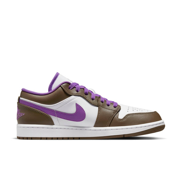 [553558-215] Mens Air Jordan RETRO 1 LOW 'PURPLE MOCHA'