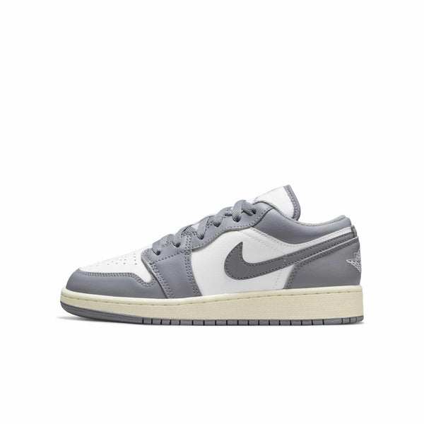 [553560-053] GRADE SCHOOL AIR JORDAN RETRO 1 LOW 'VINTAGE GREY'