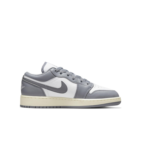 [553560-053] GRADE SCHOOL AIR JORDAN RETRO 1 LOW 'VINTAGE GREY'