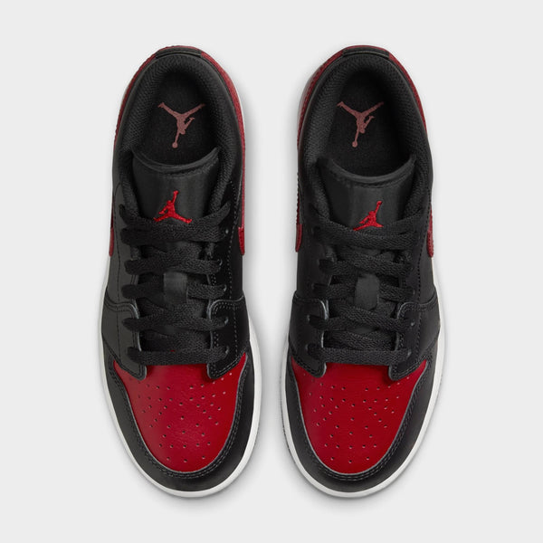 [553560-067] GRADE SCHOOL AIR JORDAN RETRO 1 LOW 'BRED TWIST (GS)'