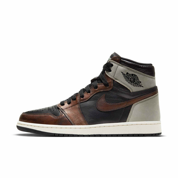 [555088-033] Mens Air Jordan Retro 1 High 'Light Army Rust Shadow Patina'