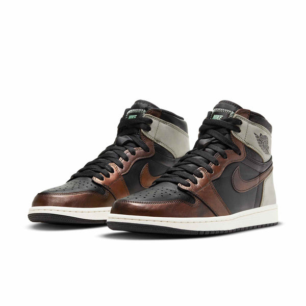 [555088-033] Mens Air Jordan Retro 1 High 'Light Army Rust Shadow Patina'