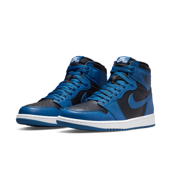 [555088-404] Mens Air Jordan Retro 1 High OG 'Dark Marina Blue'