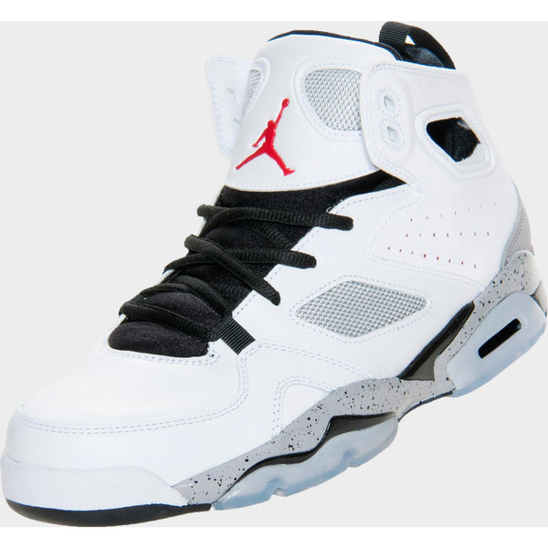 [555475-102] MENS AIR JORDAN FLIGHT CLUB 91 'WHITE CEMENT'