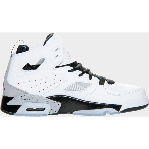 [555475-102] MENS AIR JORDAN FLIGHT CLUB 91 'WHITE CEMENT'