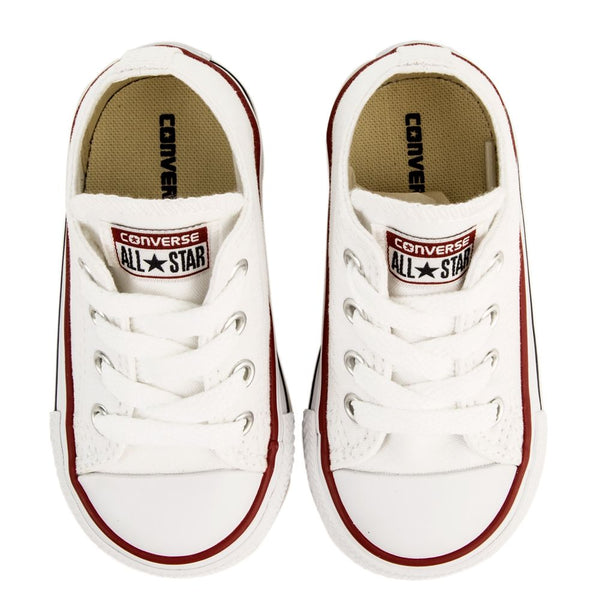[7j256] Toddler Converse CHUCK TAYLOR ALL STAR OX TD 'OPTIC WHITE'