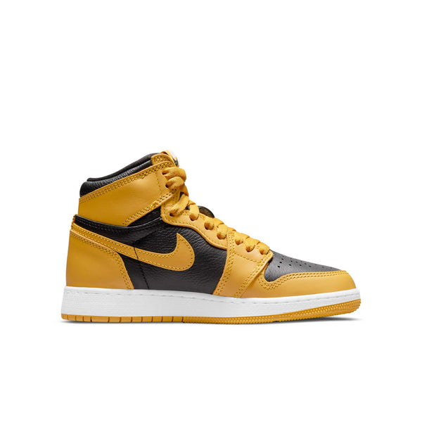 [575441-701] Grade School Air Jordan Retro 1 High OG 'Pollen' (GS)