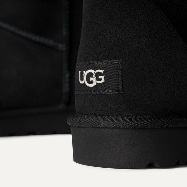 [5800-BLK] MENS UGG CLASSIC SHORT BOOT 'BLACK' - BLACK