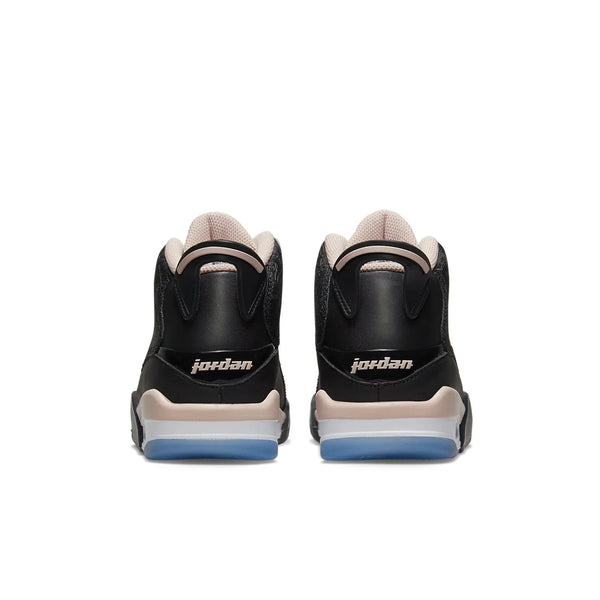 [DV1360-021] GRADE SCHOOL AIR JORDAN DUB ZERO 'BLACK WHITE FOSSIL STONE'