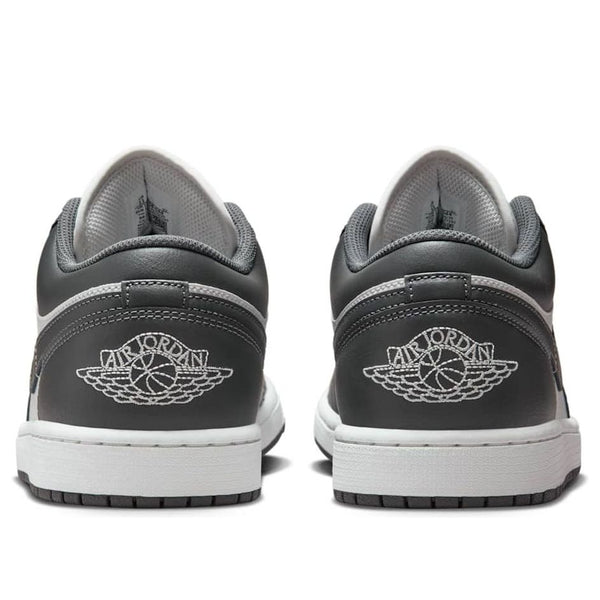 [553558-044] MENS AIR JORDAN RETRO 1 LOW 'GREY WHITE'