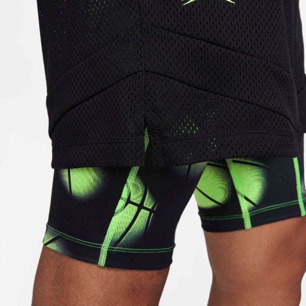[FQ1022-010] MENS NIKE SIGNATURE JA MORANT DRI-FIT 2-IN-1 4" BASKETBALL SHORTS