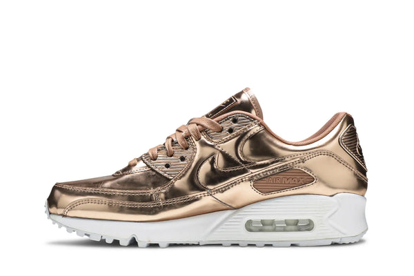 [CQ6639-600] WOMENS NIKE AIR MAX 90 'METALLIC PACK 'ROSE GOLD'