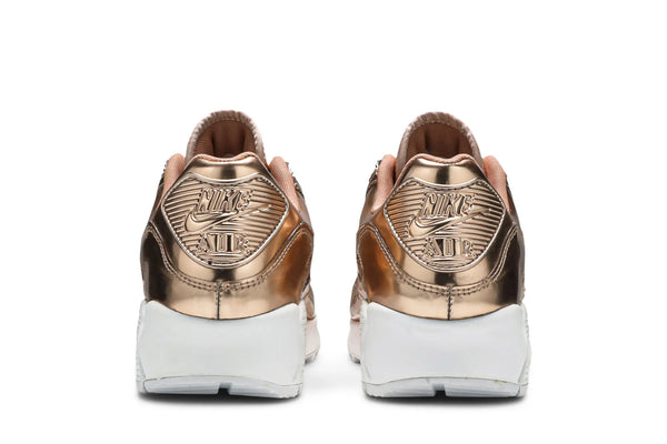 [CQ6639-600] WOMENS NIKE AIR MAX 90 'METALLIC PACK 'ROSE GOLD'