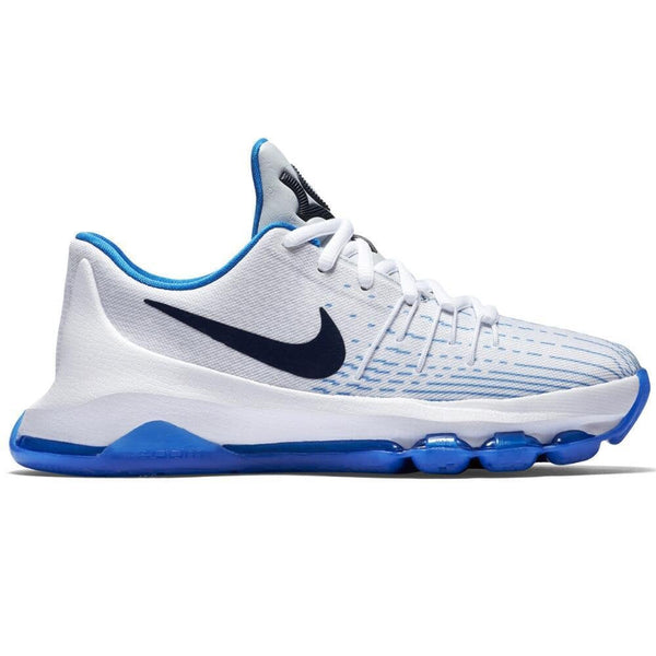 [768867-144] Grade School Nike KD 8 GS 'WHITE NAVY'
