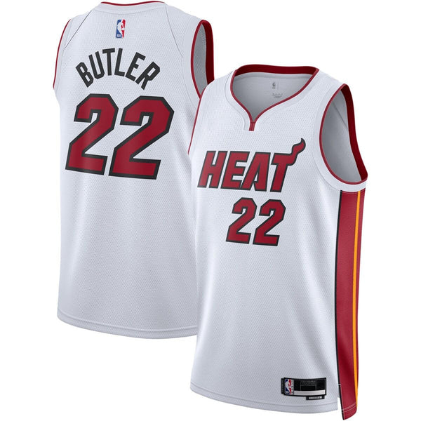 [9Z2B7BX1P00-HEAJB] YOUTH NIKE NBA HEAT '22 BUTLER' ASSOCIATION EDITION JERSEY