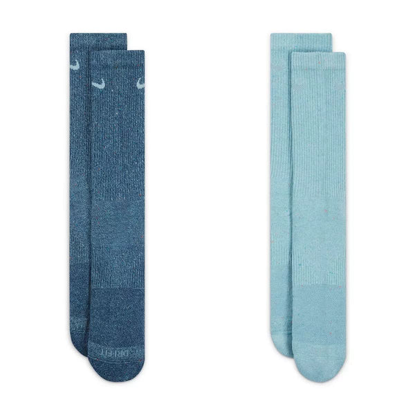 [DQ7699-903] UNISEX NIKE EVERYDAY PLUS CUSHIONED TRAINING CREW SOCKS 2 PAIRS