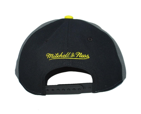 [HY11518-PPIGREY] MENS MITCHELL & NESS MLB TRIPLE PLAY LIBERTY SNAPBACK PIRATES