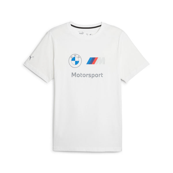 [621314-02] MENS PUMA BMW MOTORSPORTS ESSENTIALS LOGO TEE