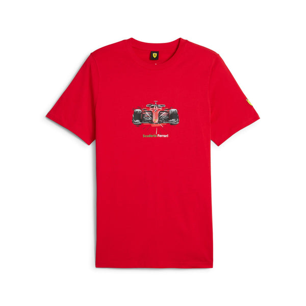 [623803-02] MENS PUMA FERRARI RACE GRAPHIC TEE