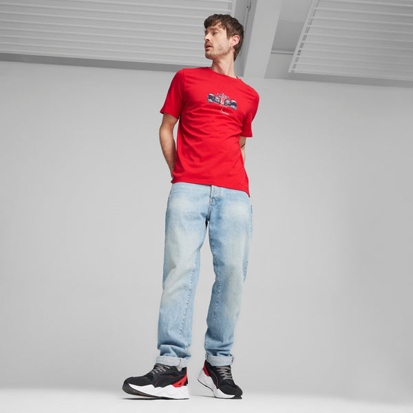 [623803-02] MENS PUMA FERRARI RACE GRAPHIC TEE