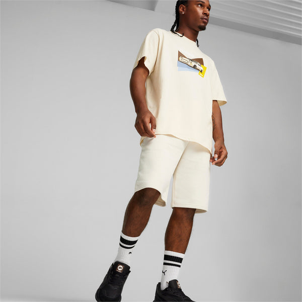 [625878-02] MENS PUMA PL PORSCHE LEGACY ESSENTIALS SHORTS