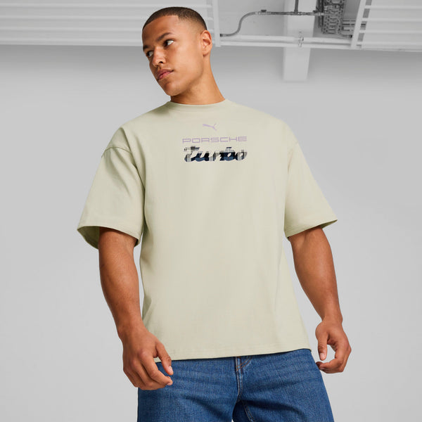 [626367-02] MENS PUMA PL PORSCHE LEGACY STATEMENT LOGO TEE