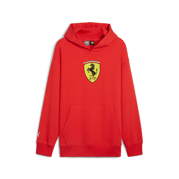 [627054-02] MENS PUMA FERRARI RACE BIG SHIELD HOODIE