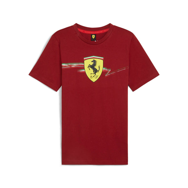 [627055-05] MENS PUMA FERRARI RACE BIG SHIELD TEE