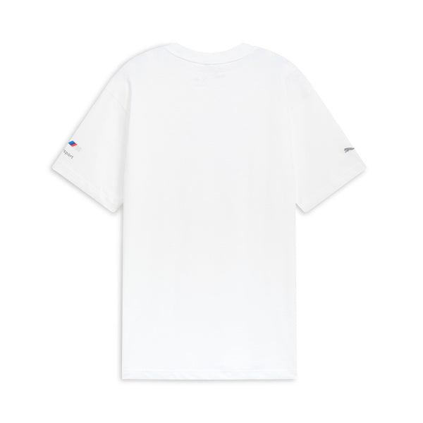 [629224-02] MENS PUMA BMW MOTORSPORTS ESSENTIALS LOGO STRIPE TEE