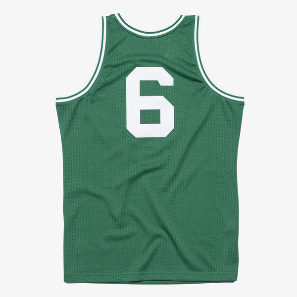 MENS MITCHELL & NESS SWINGMAN ROAD JERSEY CELTICS 1962 BILL RUSSELL
