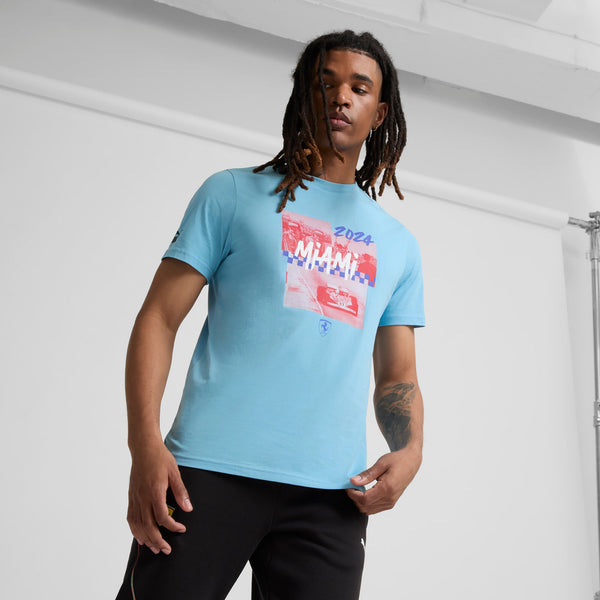 [630744-03] MENS PUMA SF SCUDERIA FERRARI MIAMI TEE