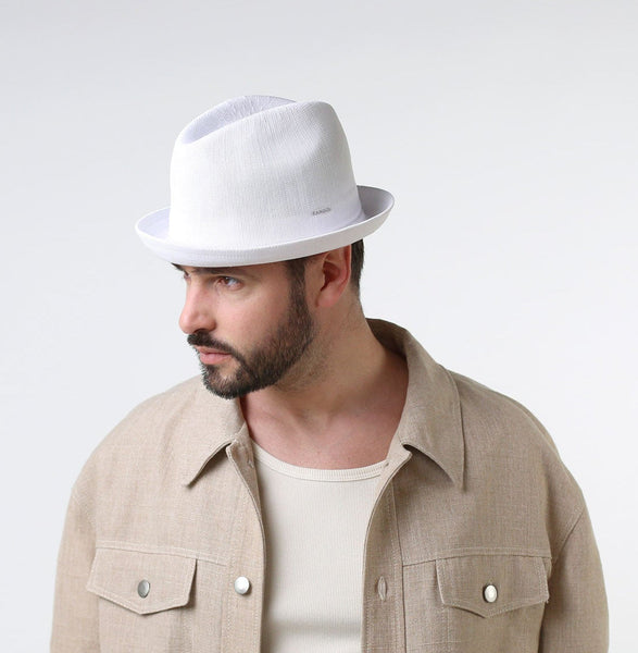 [6371BC-WH103] UNISEX KANGOL TROPIC PLAYER HAT