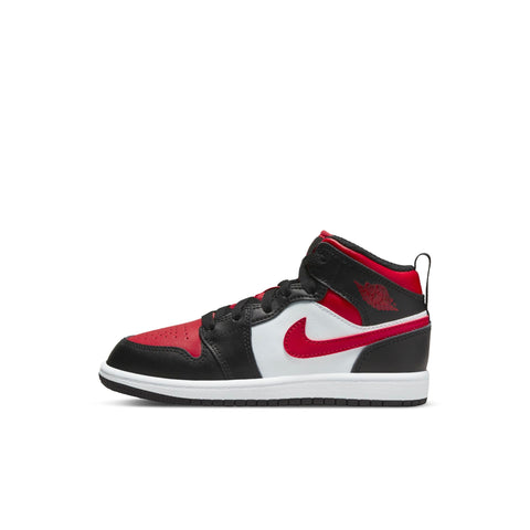 [640734-079] Preschool Air Jordan Retro 1 Mid (PS) 'Fire Red'