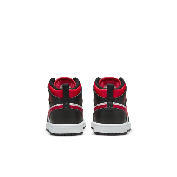 [640734-079] Preschool Air Jordan Retro 1 Mid (PS) 'Fire Red'