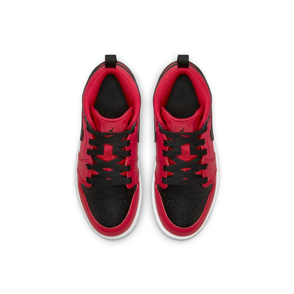 [640734-660] Preschool Air Jordan RETRO 1 MID 'REVERSE BRED (PS)'