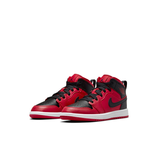 [640734-660] Preschool Air Jordan RETRO 1 MID 'REVERSE BRED (PS)'