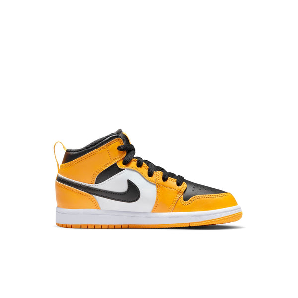 [640734-701] Preschool Air Jordan Retro 1 Mid 'Taxi' (PS)