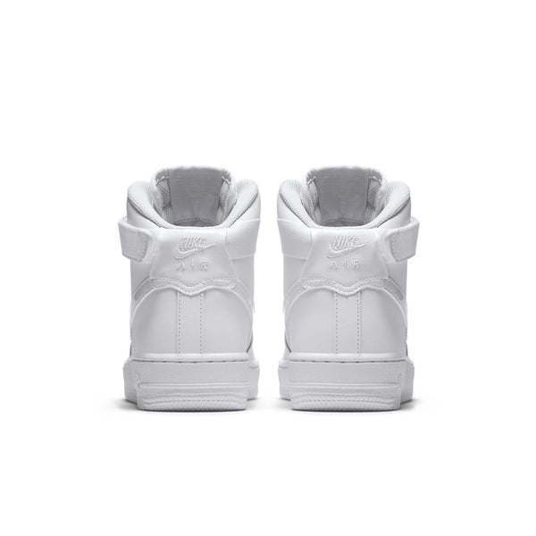 [653998-100] Grade School Nike AIR FORCE 1 HIGH 'WHITE (GS)'
