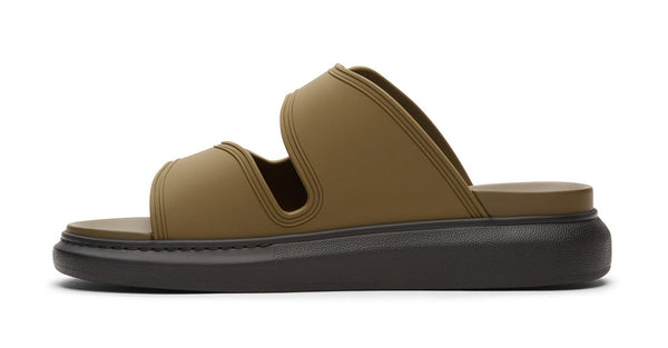 [663563W4Z53-3146] MENS ALEXANDER MCQUEEN SANDAL S.RUBBER HYBRID SLIDE