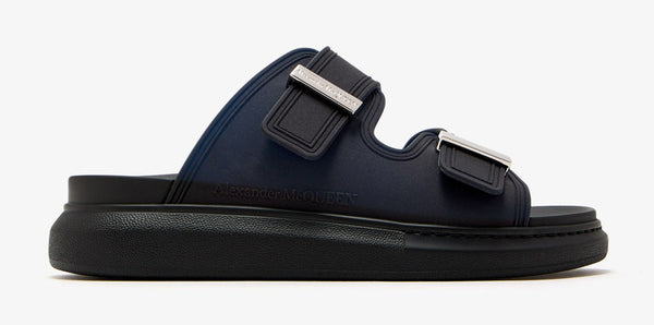 [663563W4Z51-4056] MENS ALEXANDER MCQUEEN SANDAL S.RUBBER HYBRID SLIDE