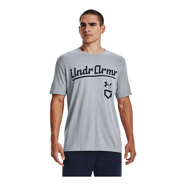 [1377613-035] MENS UNDER ARMOUR BASEBALL SCRIPT T SHIRT