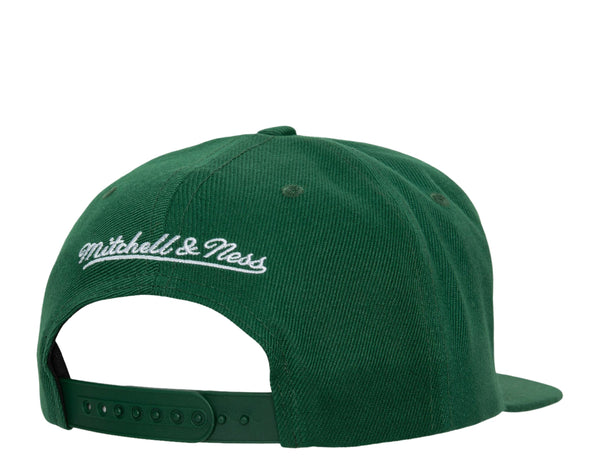 MENS MITCHELL & NESS NBA CORE BASIC SNAPBACK HWC SUPERSONICS - GREEN
