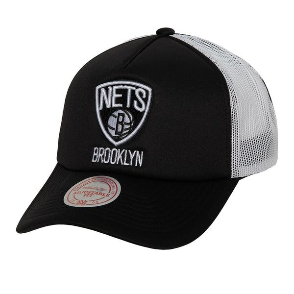 Mens MITCHELL & NESS NBA OFF THE BACKBOARD TRUCKER NETS