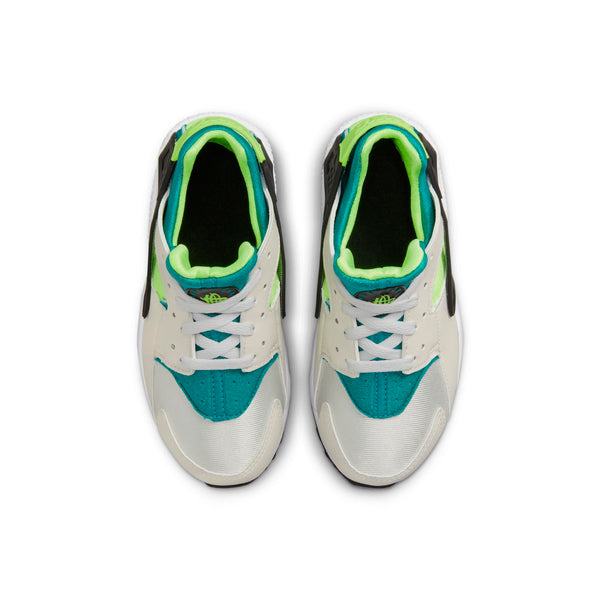 [704949-045] Preschool Nike HUARACHE RUN PS 'BRIGHT SPRUCE VOLT'